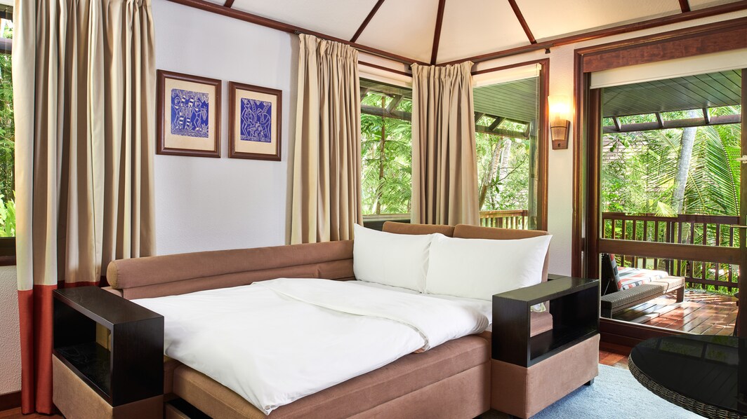 Canapé-lit d’un bungalow Coconut Grove