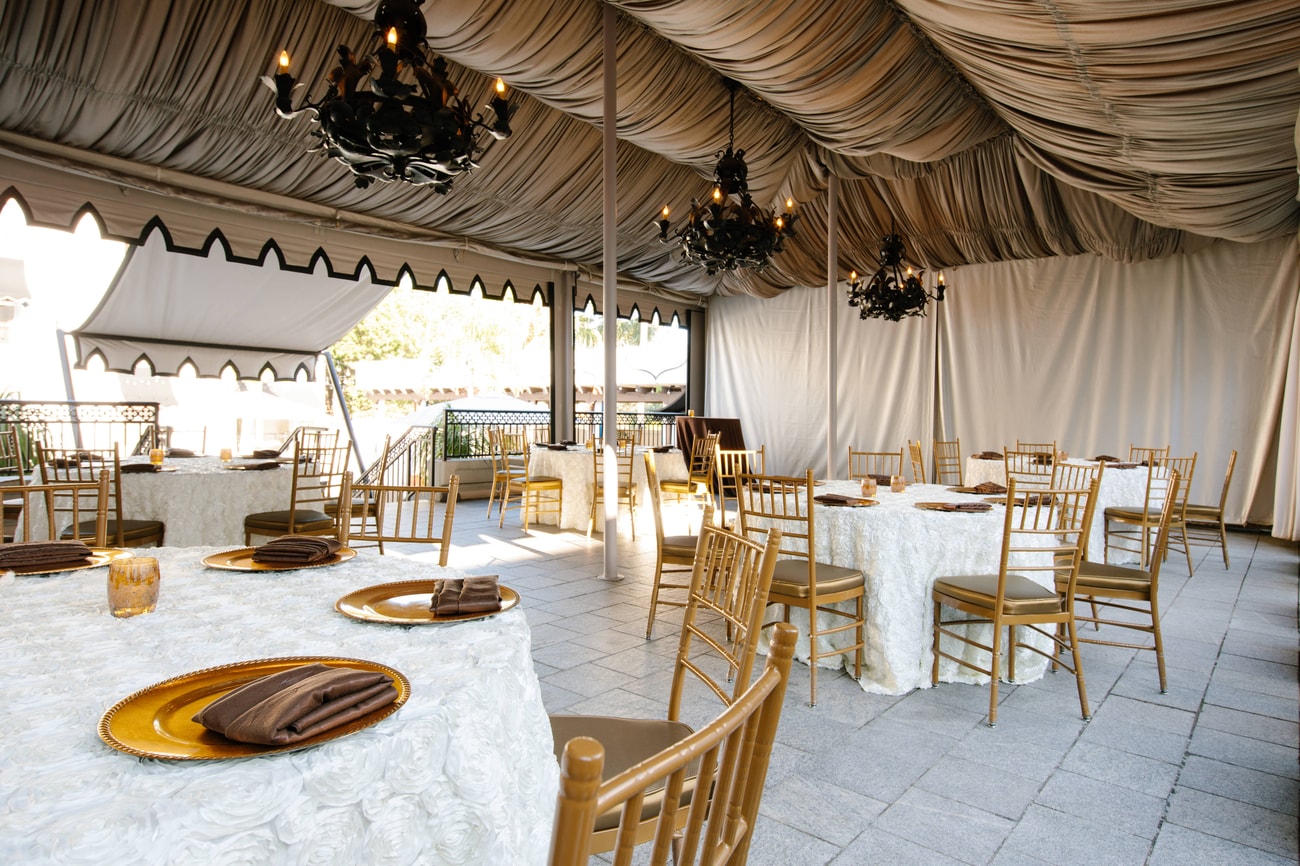 Sultain's Pavilion - Wedding Setup