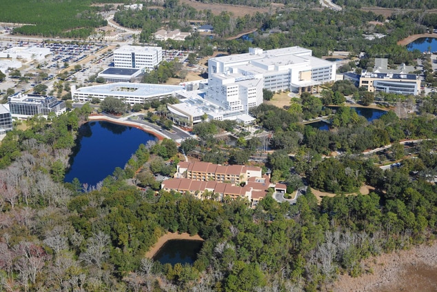 Aerial View of Jacksonville Hotel