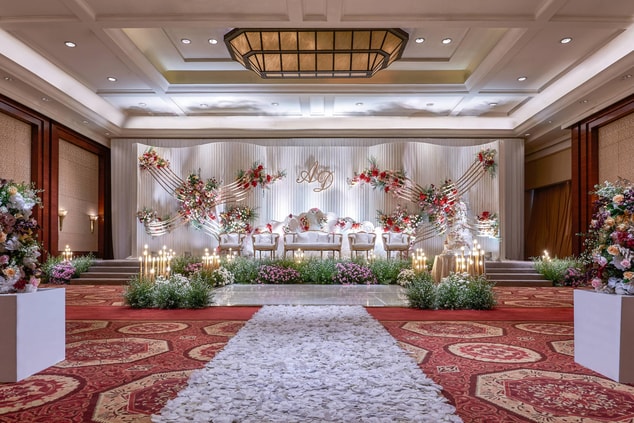 Dua Mutiara Ballroom - Wedding Setup