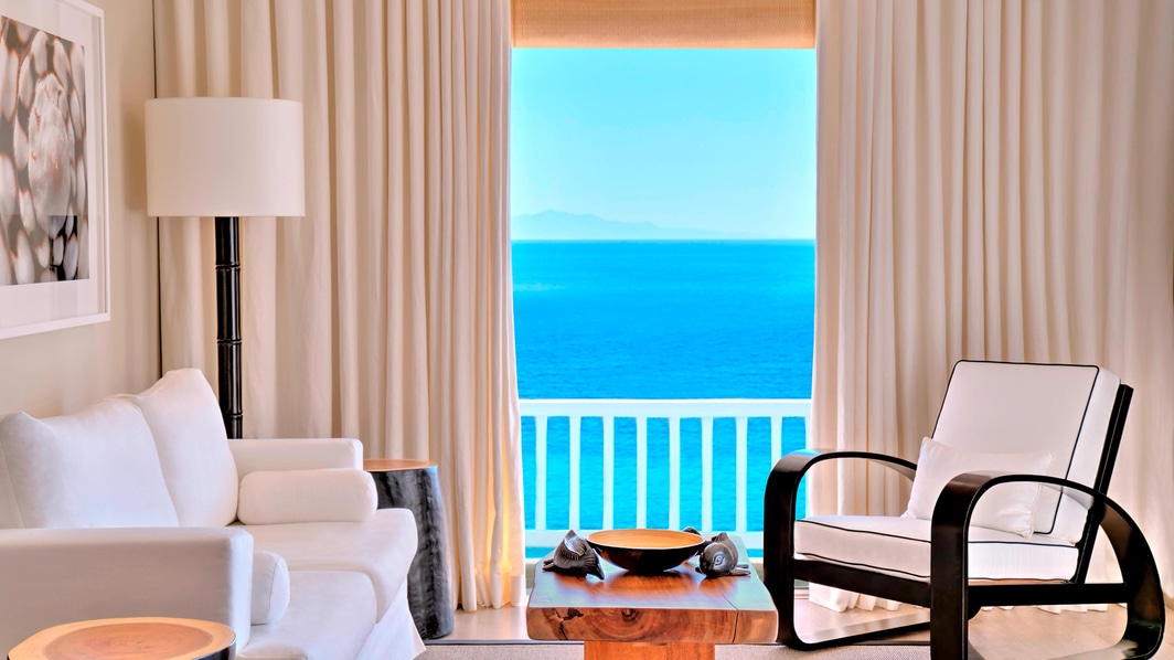 Suite con vista al mar, vistas desde la habitación