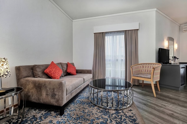 Executive Zimmer mit Queensize-Bett – Wohnbereich