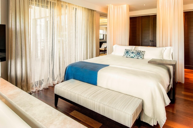 Suite Bedroom at The Romanos Resort