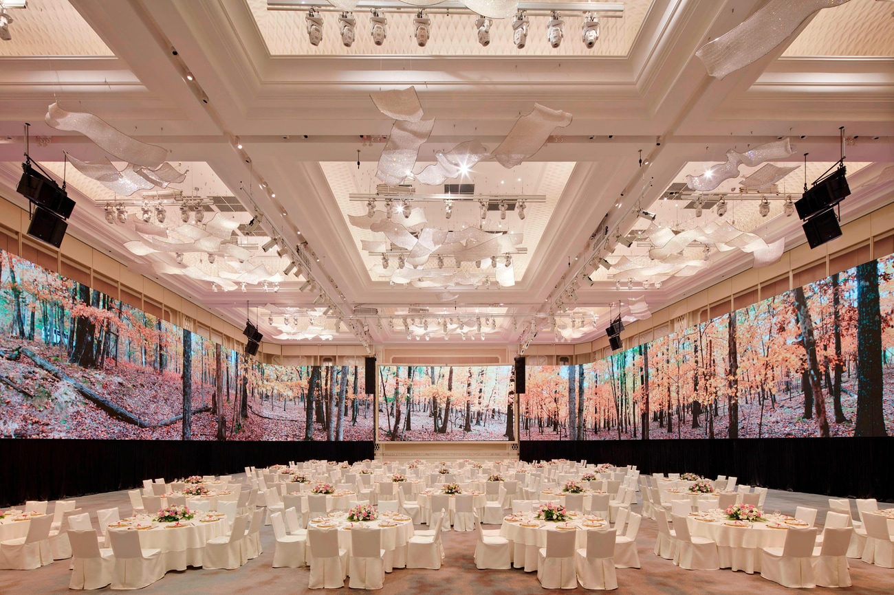 Grand Ballroom with 270 Seamless Projection