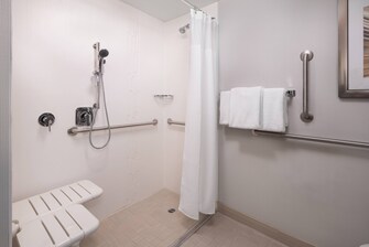 Accessibility Bathroom - Roll In Shower