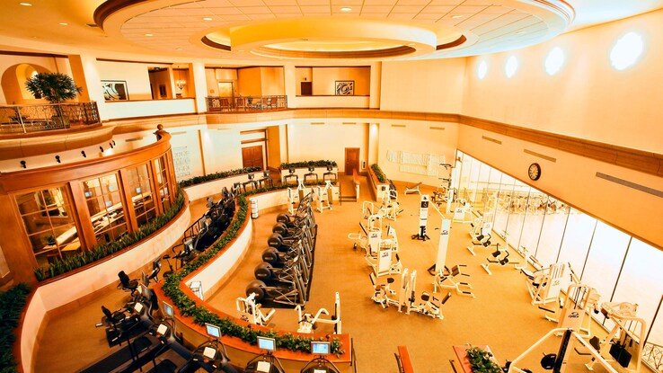 Fitness Center aerial view.