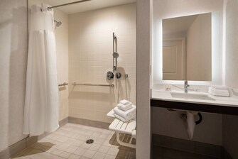 Accessible Bathroom - Roll-in shower