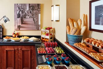 Lounge executivo – Buffet de café da manhã