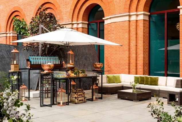 Hansom Hall - Outdoor Terrace Catering