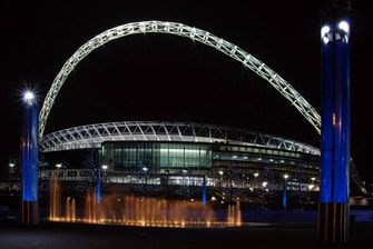 Estádio Wembley em Londres, UK