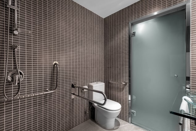 Standard Queen Accessible Bathroom