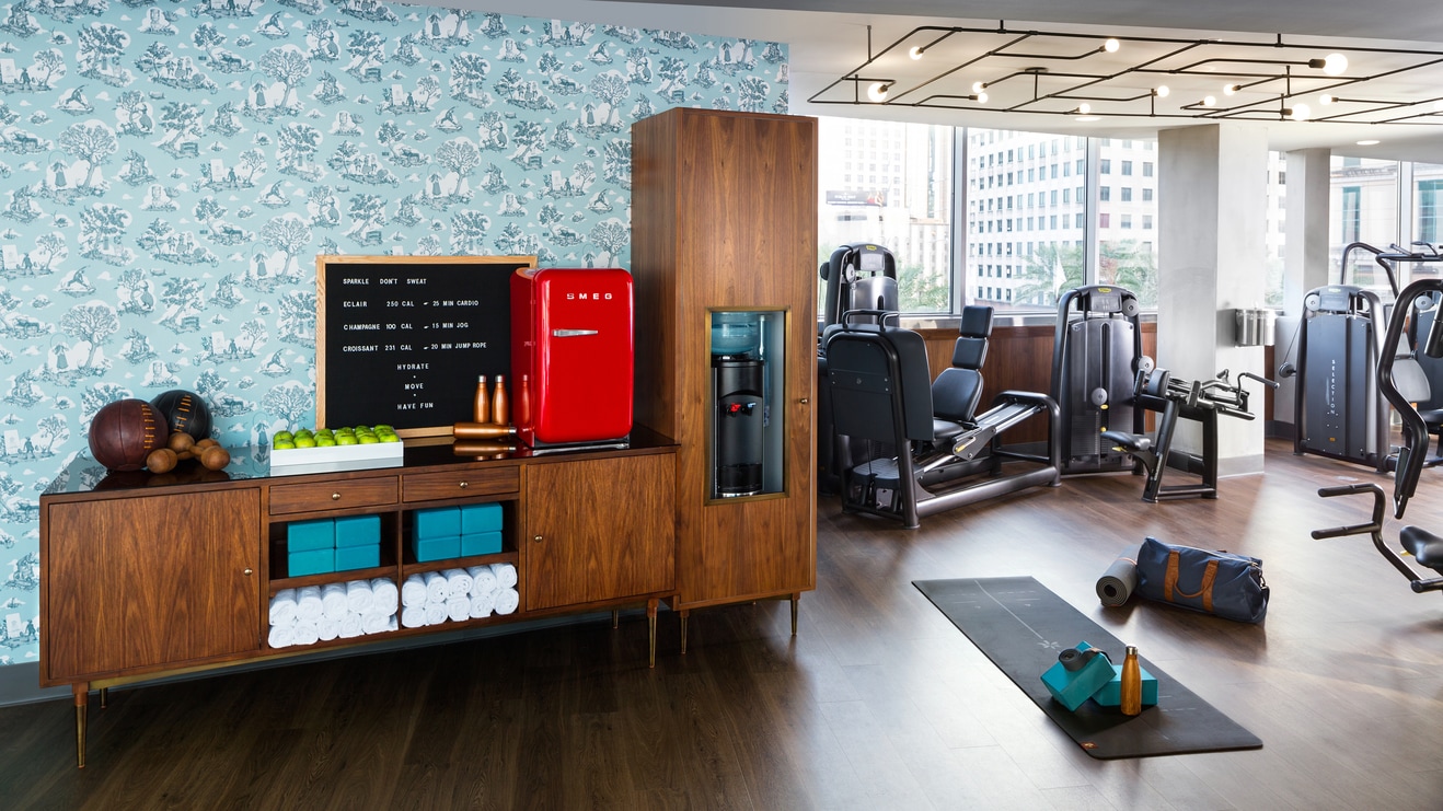 Hotel Gym and Fitness Facilities at Le Meridien Hotels