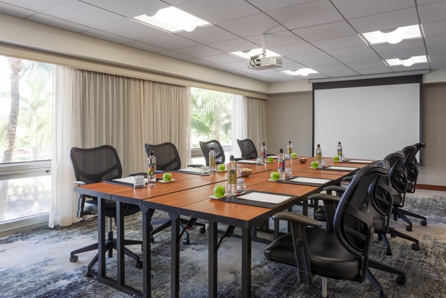 International Meeting Room - Boardroom Setup
