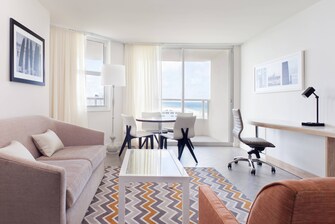 Suite mit einem Schlafzimmer – Wohnbereich