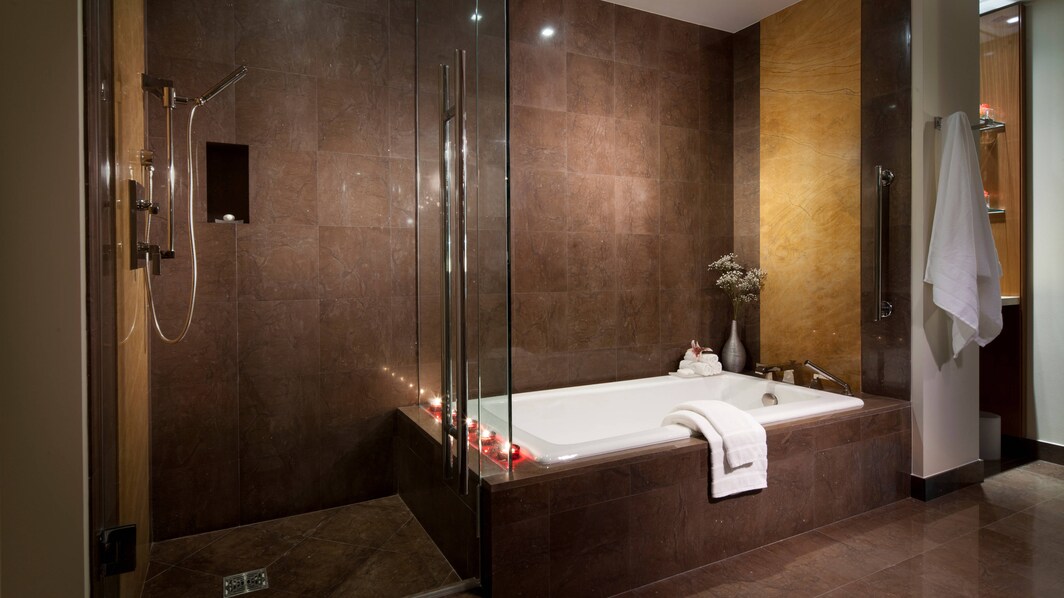 客室バスルーム－イタリア大理石