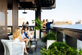 Terrazza Gallia Rooftop Bar Restaurant Aperitif