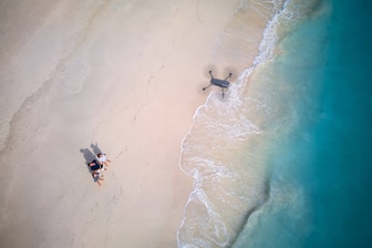 Ocean Drone Fiight