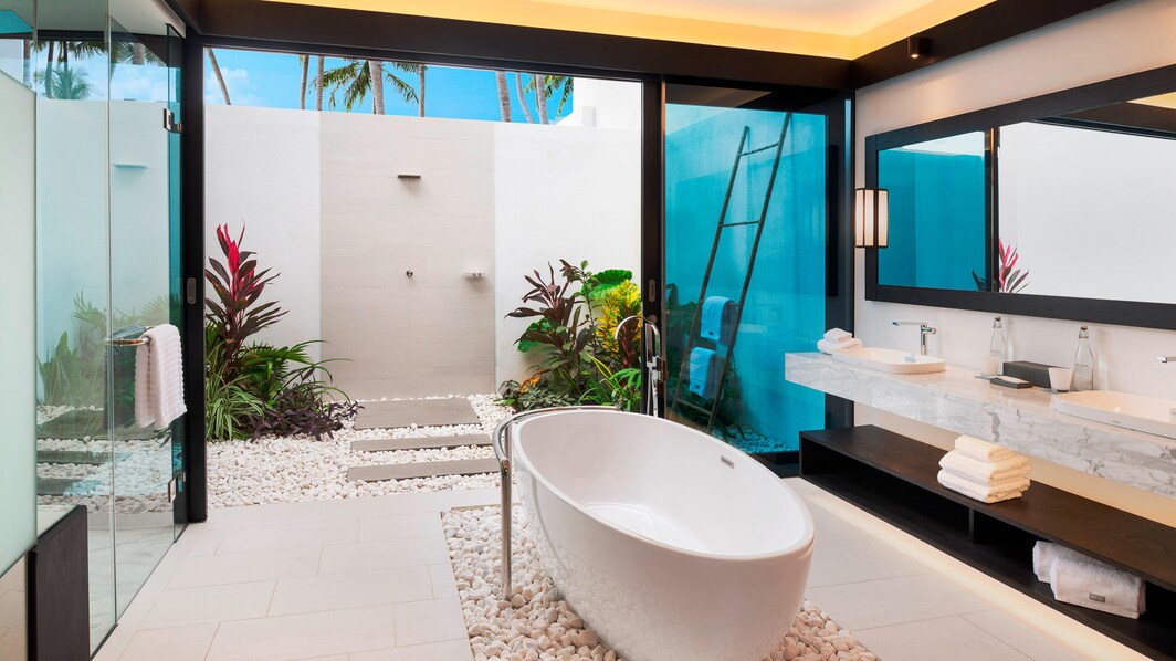 Heavenly Beach Residence com piscina - Banheiro