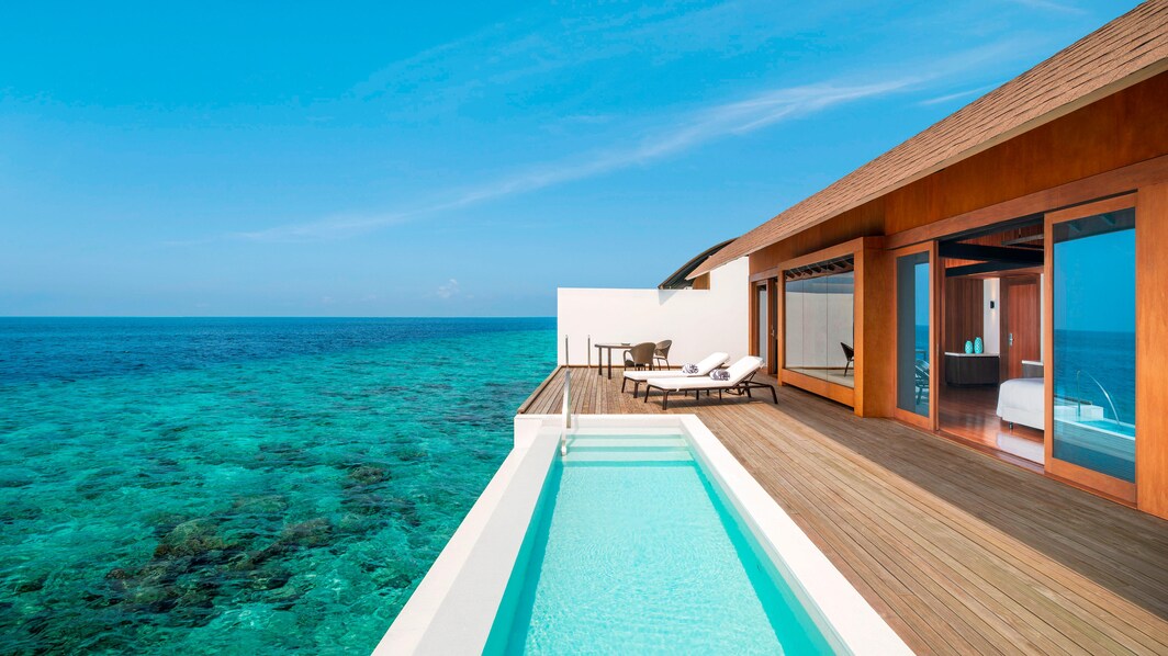 Villa Overwater com piscina - Deck