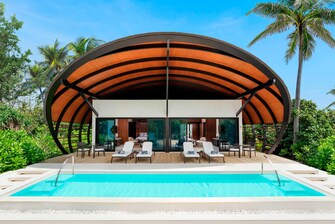 Villa mit Pool und zwei Schlafzimmern – privater Pool