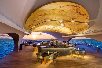 The Whale bar Fresque murale et bar