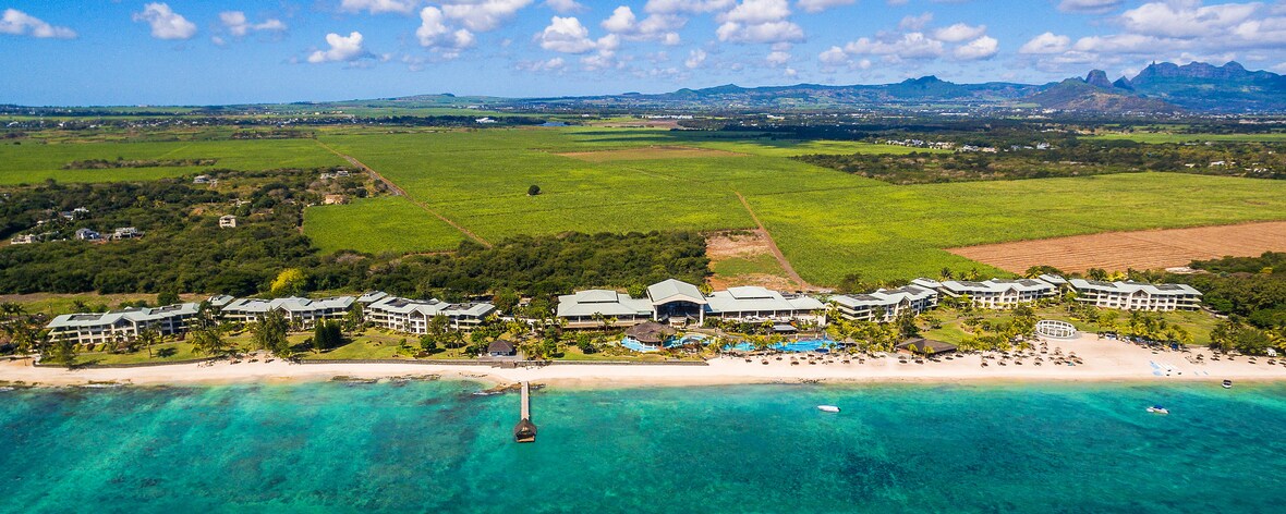 Luftbild Le Meridien Mauritius