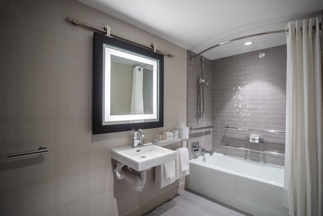 Accessible Bathroom - Bathtub & Shower