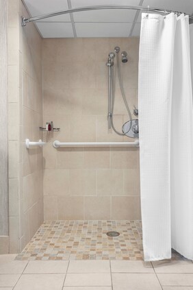Accessible Guest Bathroom - Bathtub and Shower