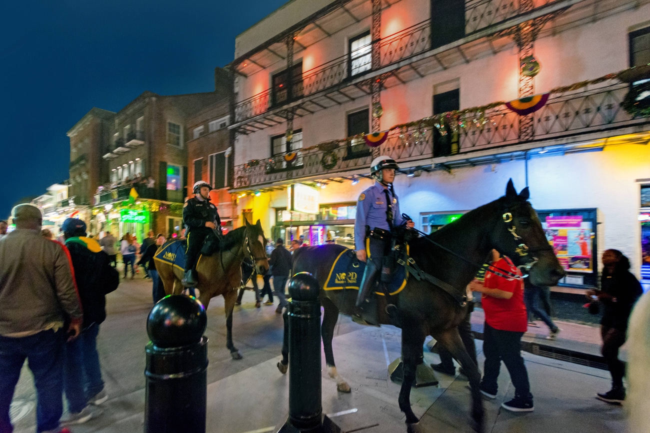 Bourbon Street Mounted Patrol