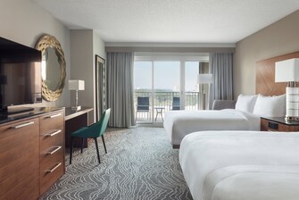 Queen/Queen Resort View Guest Room with Balcony