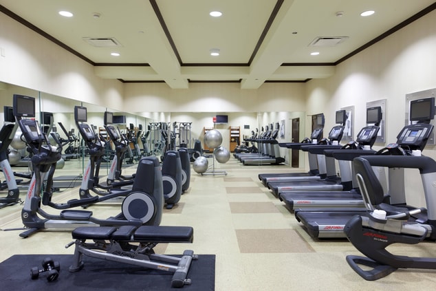 Myrtle Beach hotel fitness center