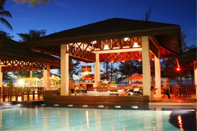 Miri Marriott Matahari Pool Terrace