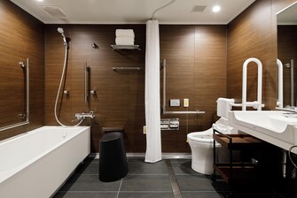 Accessible Guest Bathroom - Tub