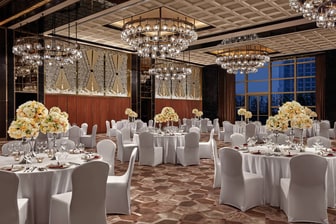 Ritz-Carlton Ballroom - Wedding Setup