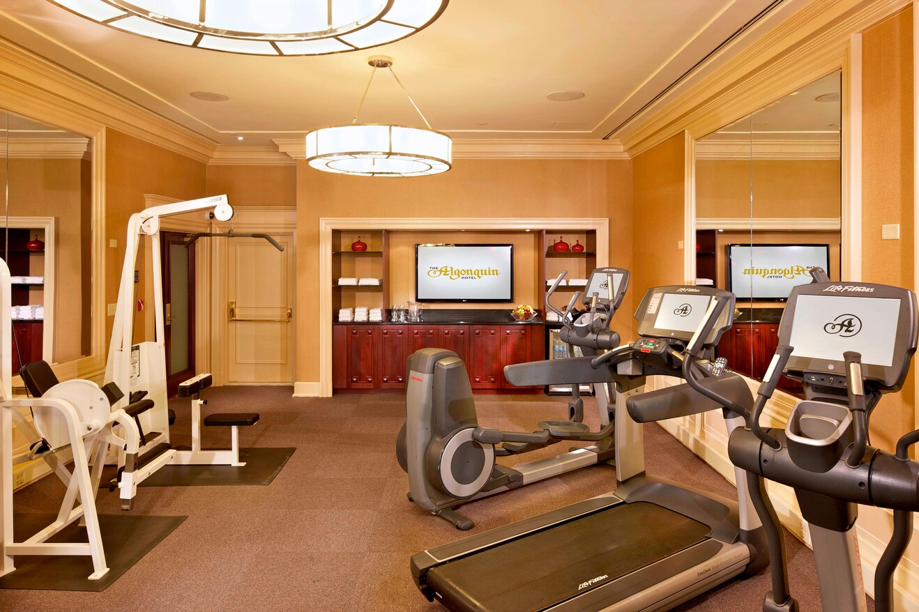 Times Square hotel fitness center