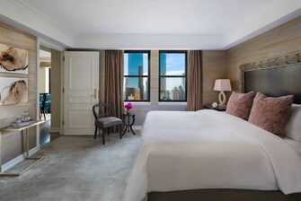 Люкс с террасой Central Park – основная спальня