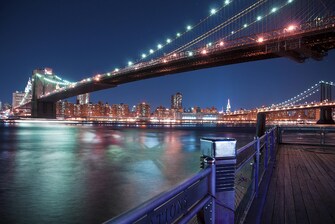 Бруклинский мост и Манхэттенский мост