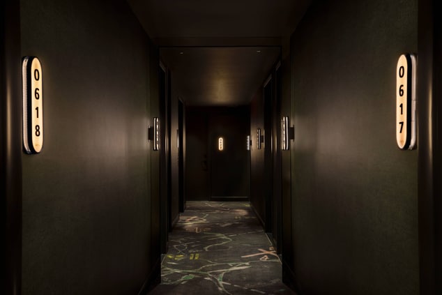 Guest Room Corridor