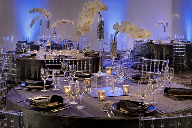 Grand Ballroom - Wedding Reception Setup