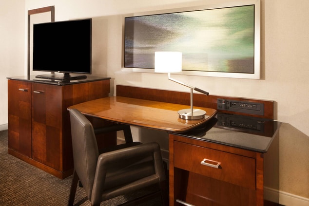 Guest Room - Work Desk & TV