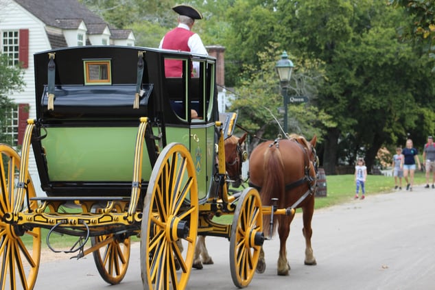Carriage Rides at Colonial Williamsburg