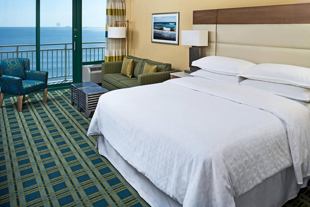 Oceanfront Room - One King Guest Room