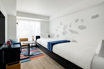 Habitación Loft con dos camas sencillas