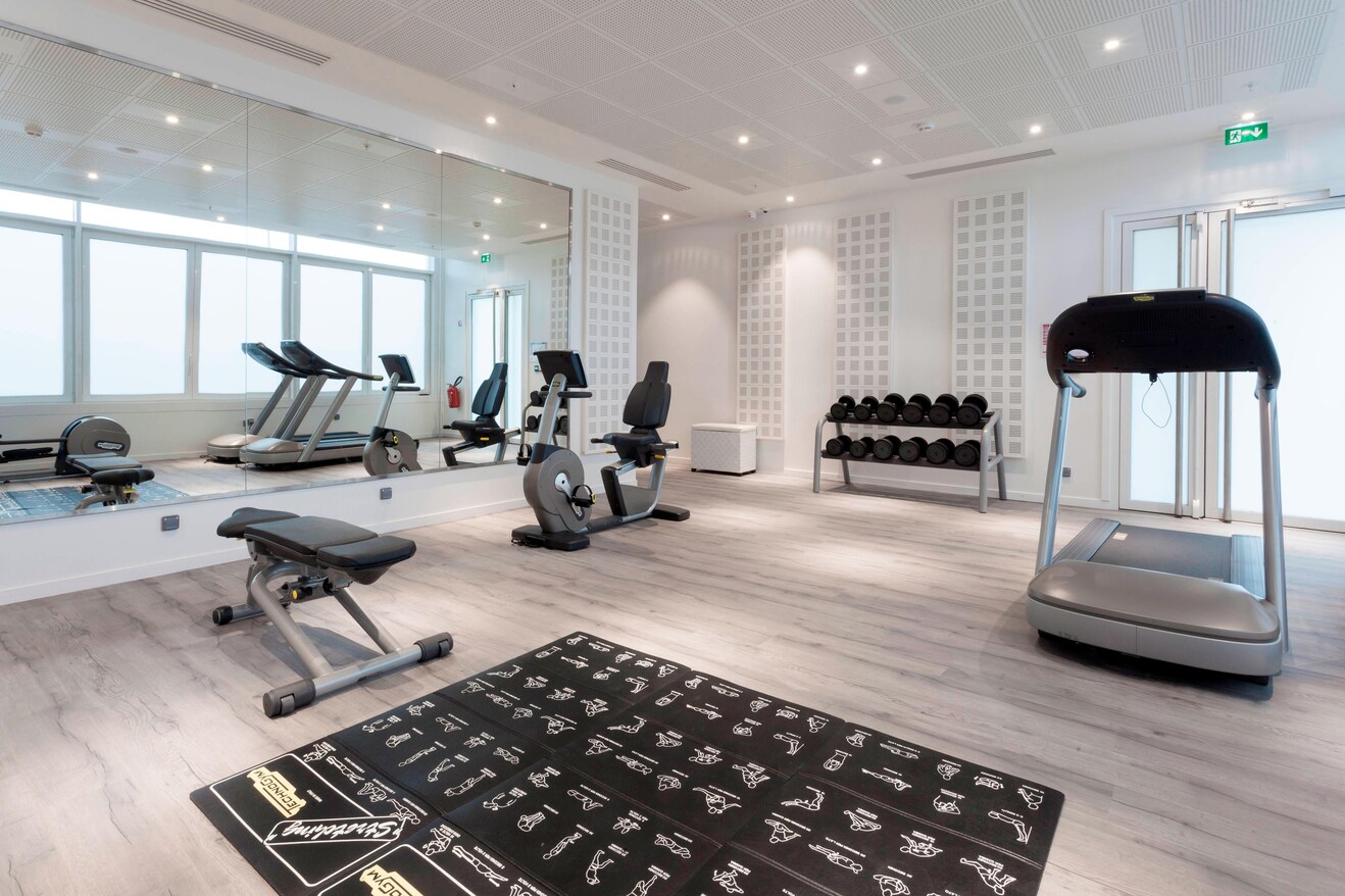 Fitness Center in Le Bourget Hotel