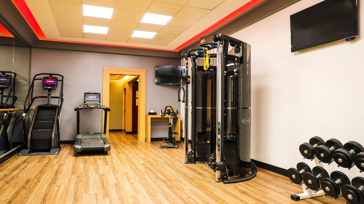 Fitness center with Matrix© equipment