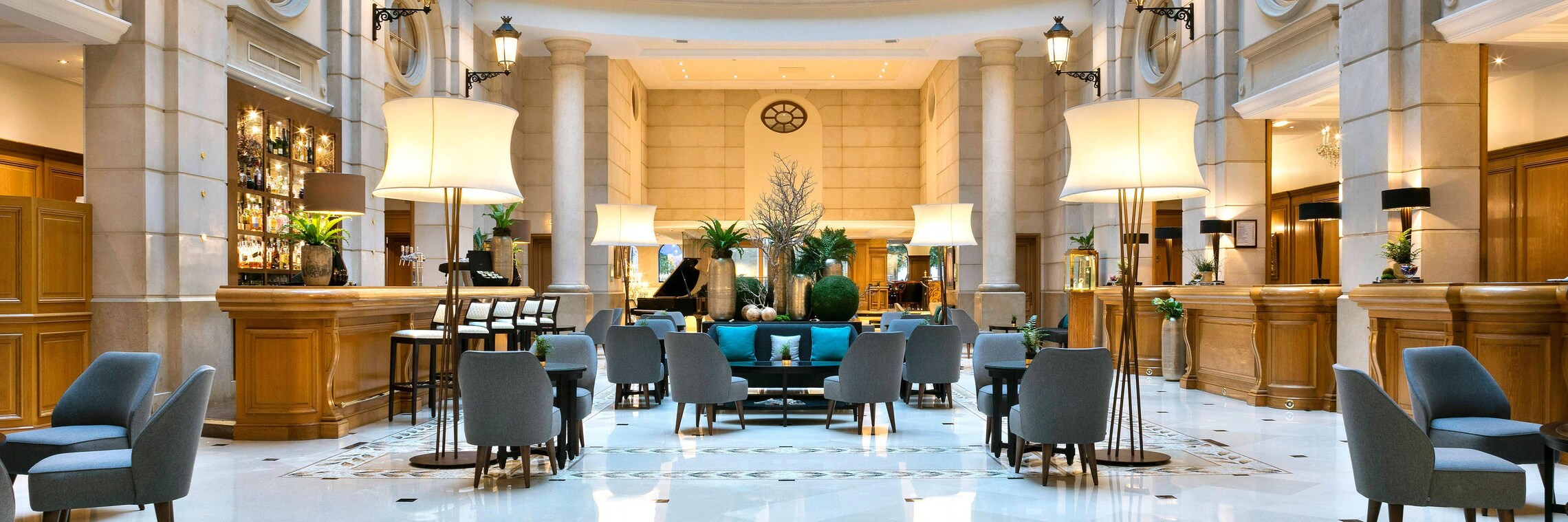 Our 5-star hotel lobby