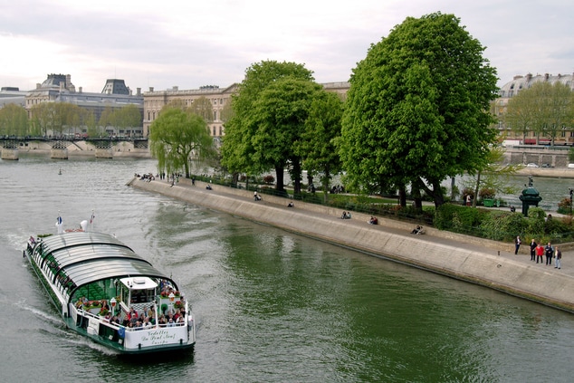 Bateau Mouche on the Seine river