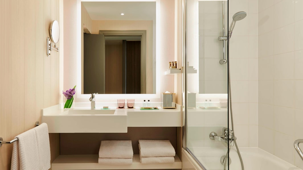 Paris France Hotel Bathroomv