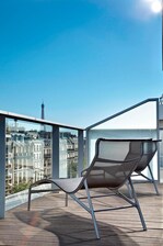Chambre avec vue sur les toits de Paris - Balcon