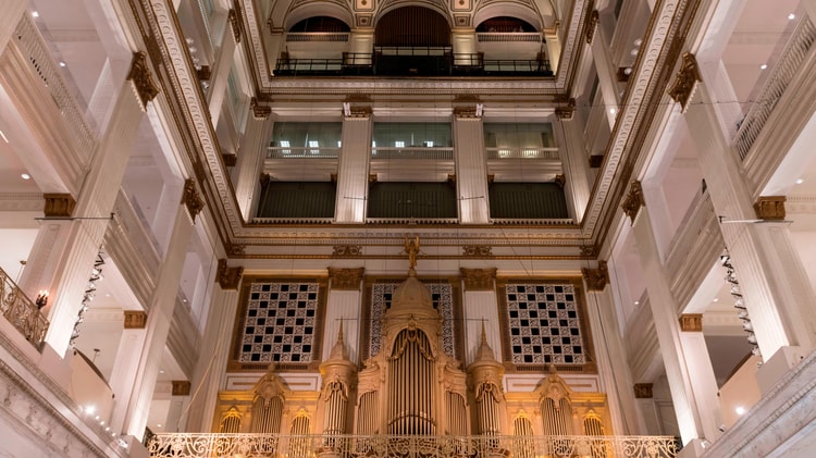 The Wanamaker Grand Court Organ at Macy's Center City